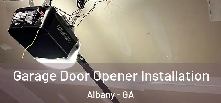  Garage Door Opener Installation Albany - GA